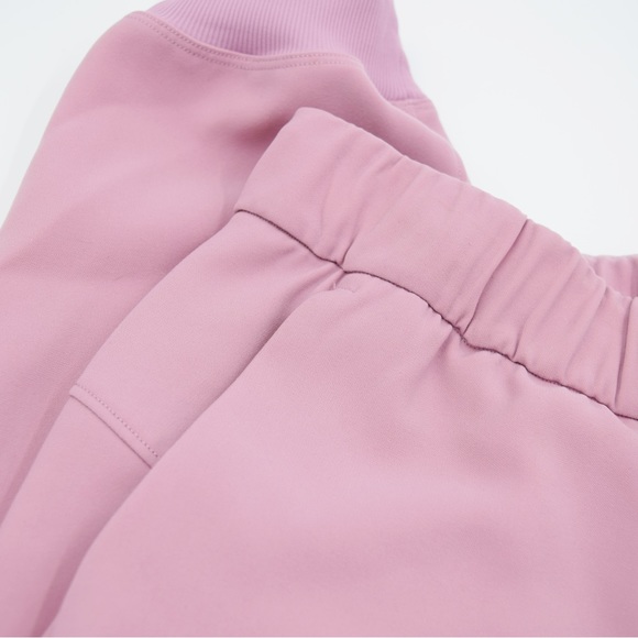 LULULEMON On The Fly Mid Rise Joggers Pink Taupe Size 6 - Picture 5 of 13